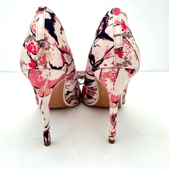 Ted Baker London Zafiip Multicolor Floral Bow Pointed Toe Pump - Picture 6 of 8